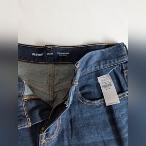 Old Navy Men's Athletic Taper 28x30 Dark Blue Jeans